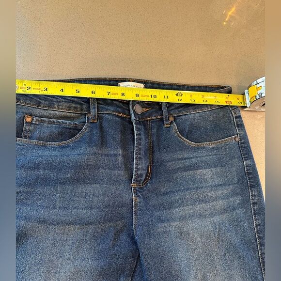 Kendall & Kylie Junior Girls Blue Distressed Skinny Jeans Size 13/14 - Picture 10 of 12